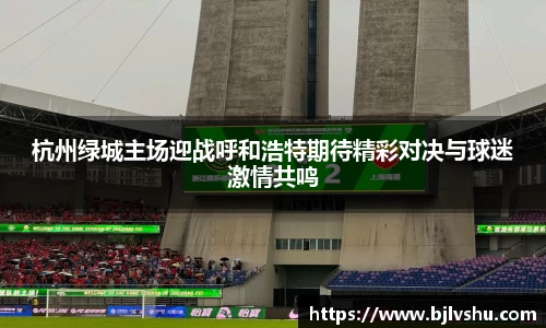 杭州绿城主场迎战呼和浩特期待精彩对决与球迷激情共鸣
